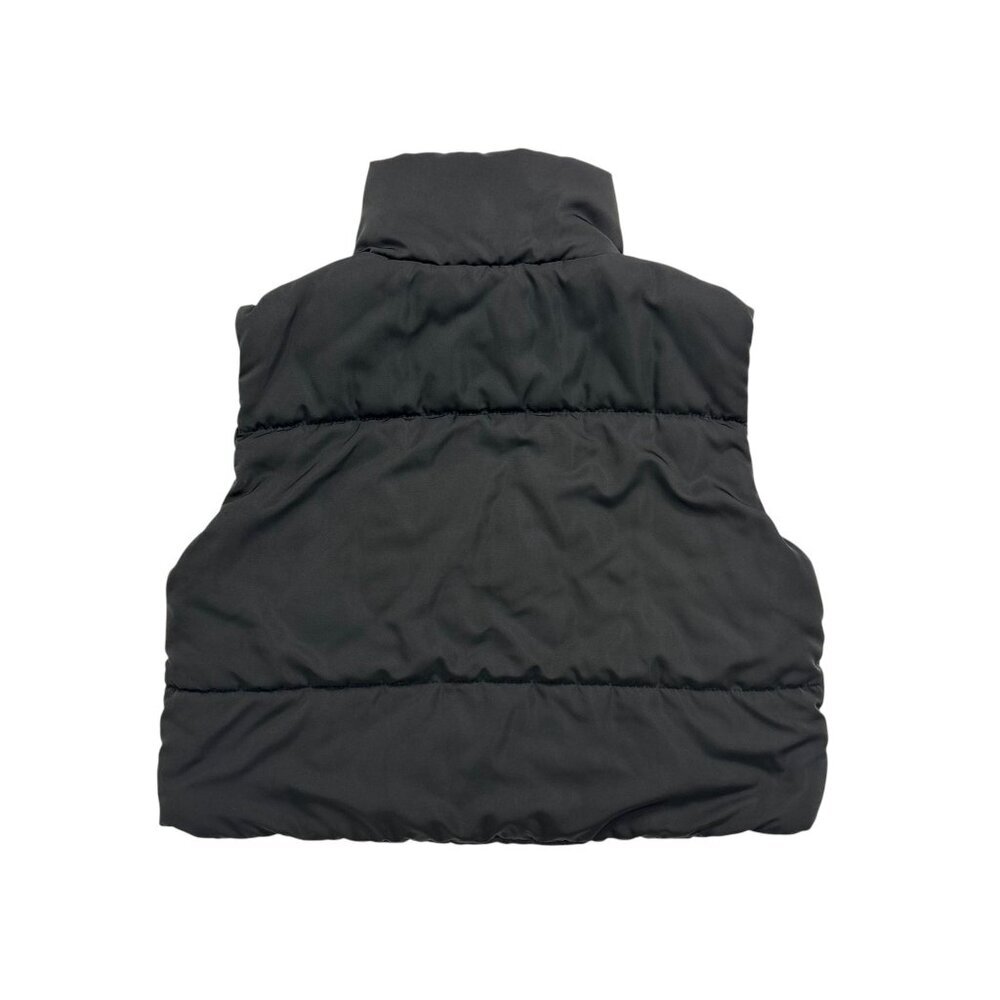 Black Cropped Puffer Vest SHEIN | Women’s Size M (US 6) | Zip Up - Picture 2 of 10